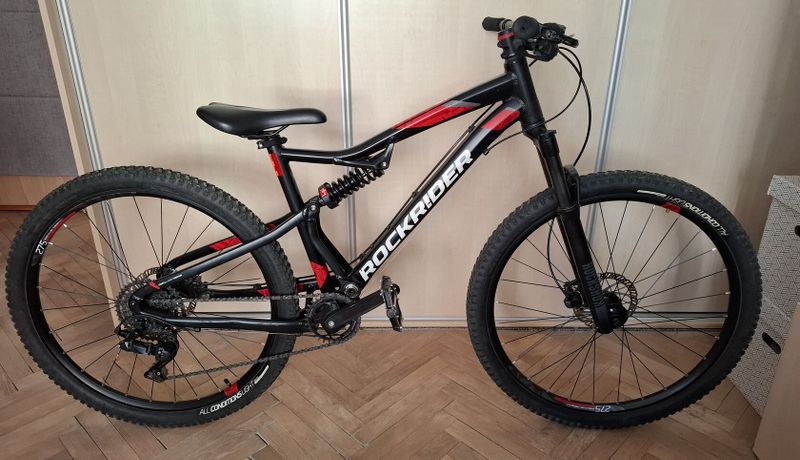 Celoodpružené kolo Rockrider 530 M