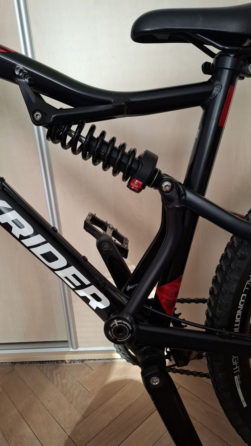 Celoodpružené kolo Rockrider 530 M