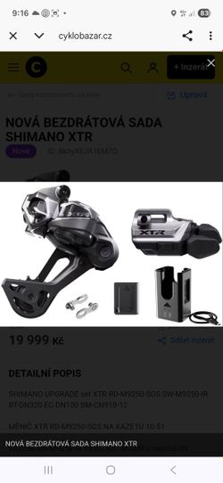 NOVÁ BEZDRÁTOVÁ SADA SHIMANO XTR