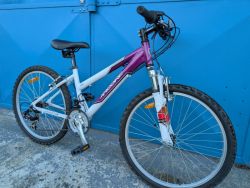 Nevyužité dětské kolo Arcore Violette 24