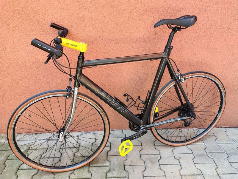 Nové sestavené retro fitness kolo, velikost XL
