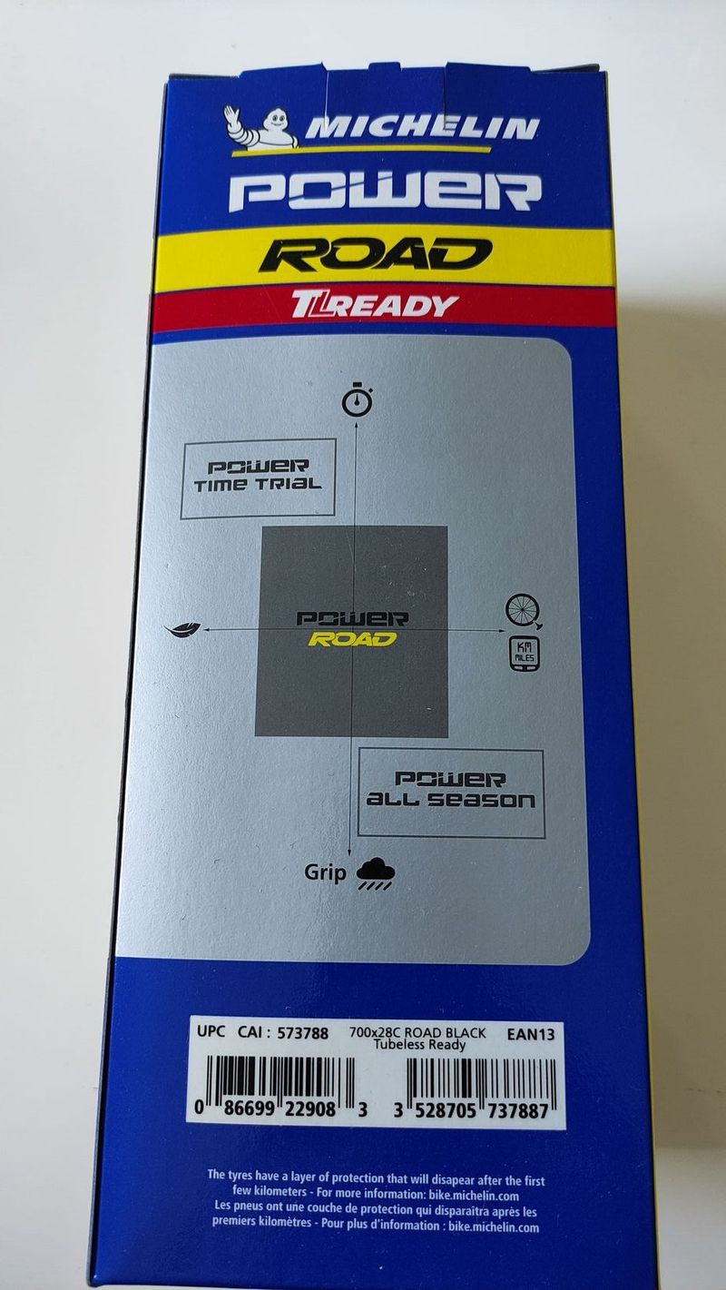 Michelin Power road, tlredy, 700x28c, jeden 999, 2 za 1950 a 3 za 2900 včetně poštovného 