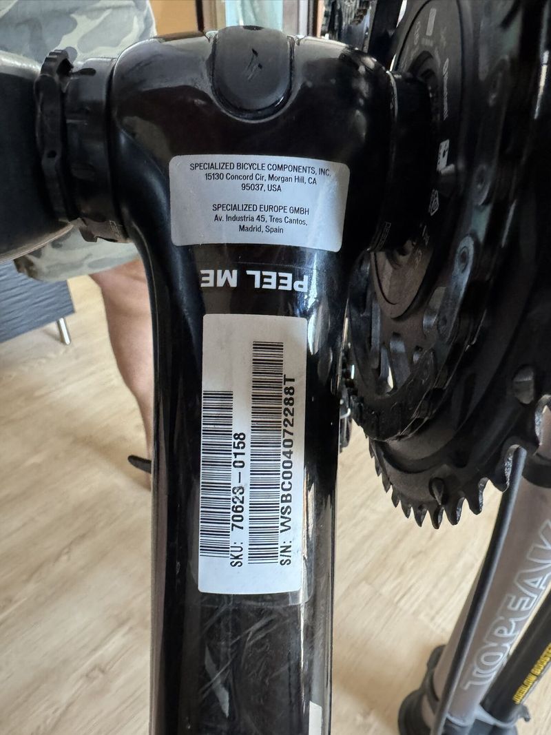 Specialized S-Works SL-7 Tarmac, LIGHTWEIGHT Meilenstein Evo Black, Sram RED AXS wattmetr, vel. 58.