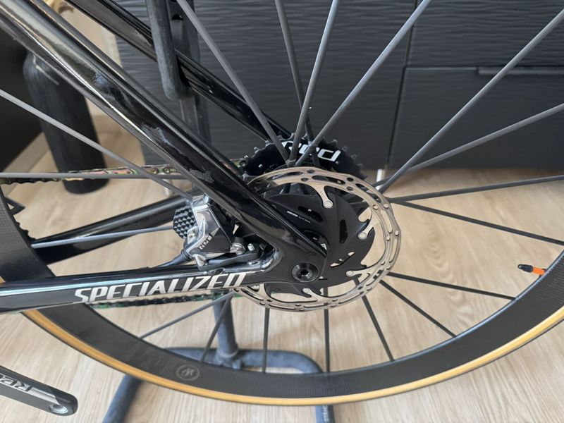 Specialized S-Works SL-7 Tarmac, LIGHTWEIGHT Meilenstein Evo Black, Sram RED AXS wattmetr, vel. 58.