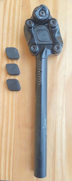 Odpružená sedlovka Cane Creek Thudbuster G4 ST 27,2x345 mm + elastomery pro jezdce od 45kg do 150kg