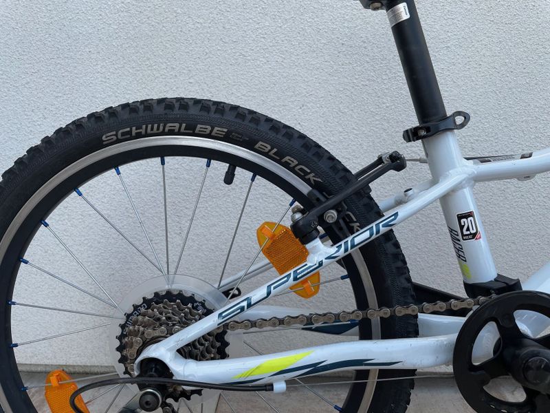 Superior Racer XC 20 Gloss White/Blue/NeonYellow 2021