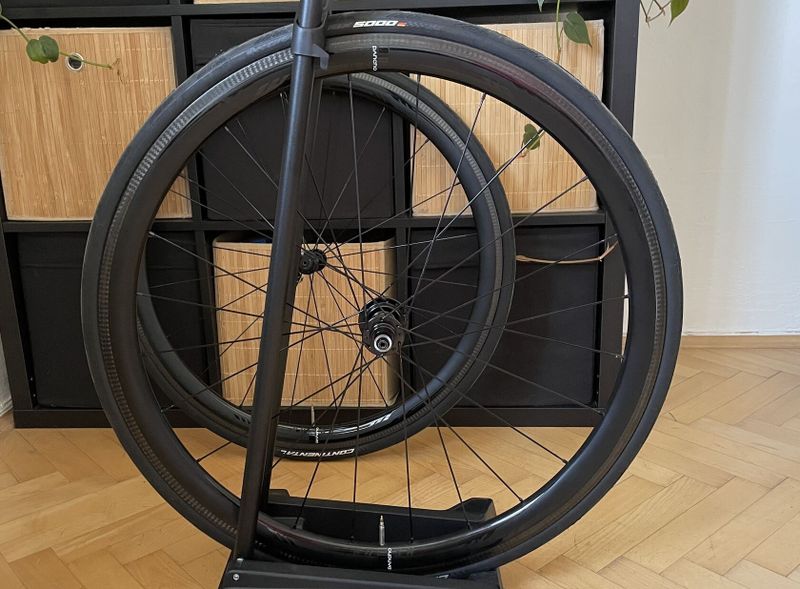 Puncho Rush 38 carbon / nové pláště Conti GP 5000 / Shimano Sram 11s