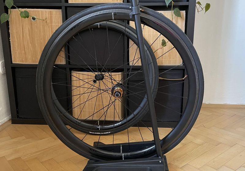 Puncho Rush 38 carbon / nové pláště Conti GP 5000 / Shimano Sram 11s