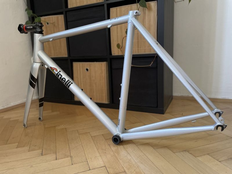 Cinelli Nemo Tig rim / Pearl White / rámová sada vel.54
