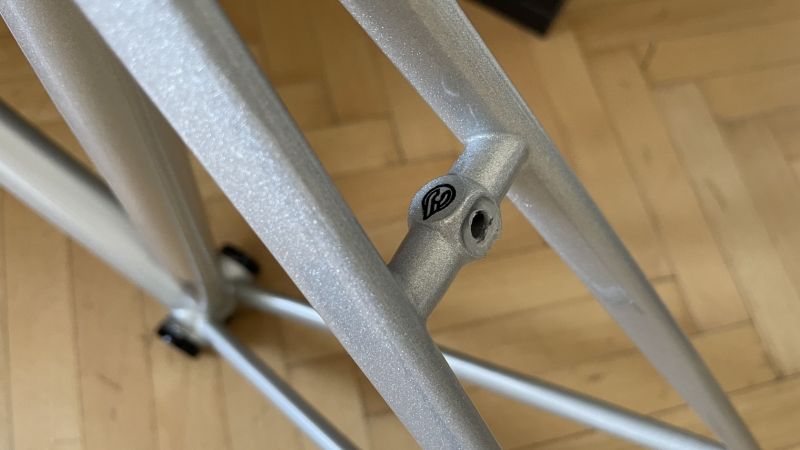 Cinelli Nemo Tig rim / Pearl White / rámová sada vel.54