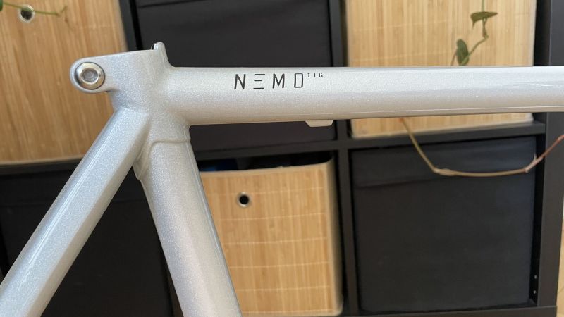 Cinelli Nemo Tig rim / Pearl White / rámová sada vel.54