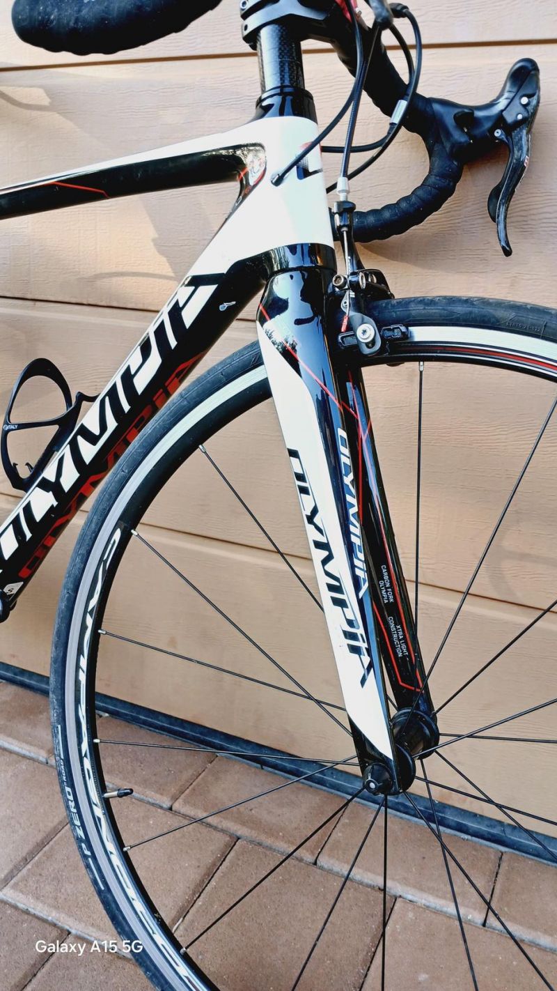 Olympia Ego RS (vel.S - na postavu 160-175cm), na sadě Campagnolo Record 