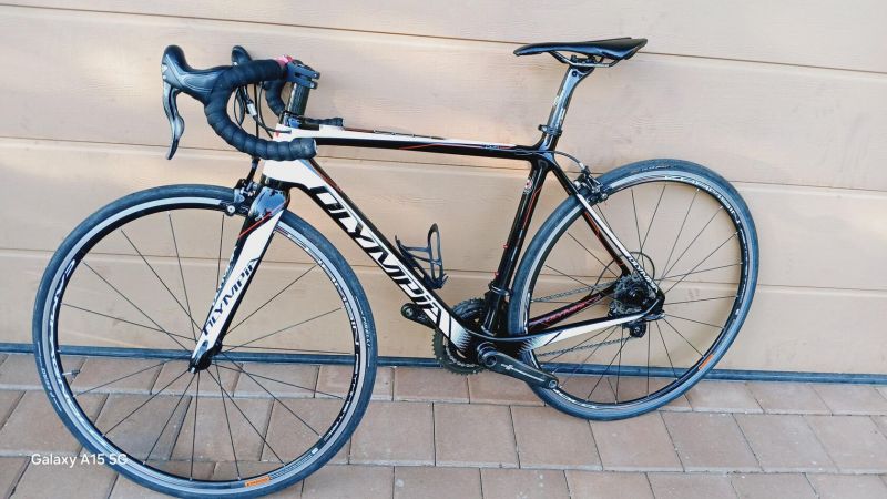 Olympia Ego RS (vel.S - na postavu 160-175cm), na sadě Campagnolo Record 