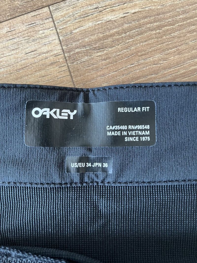 panske kalhoty Oakley MTB long pant