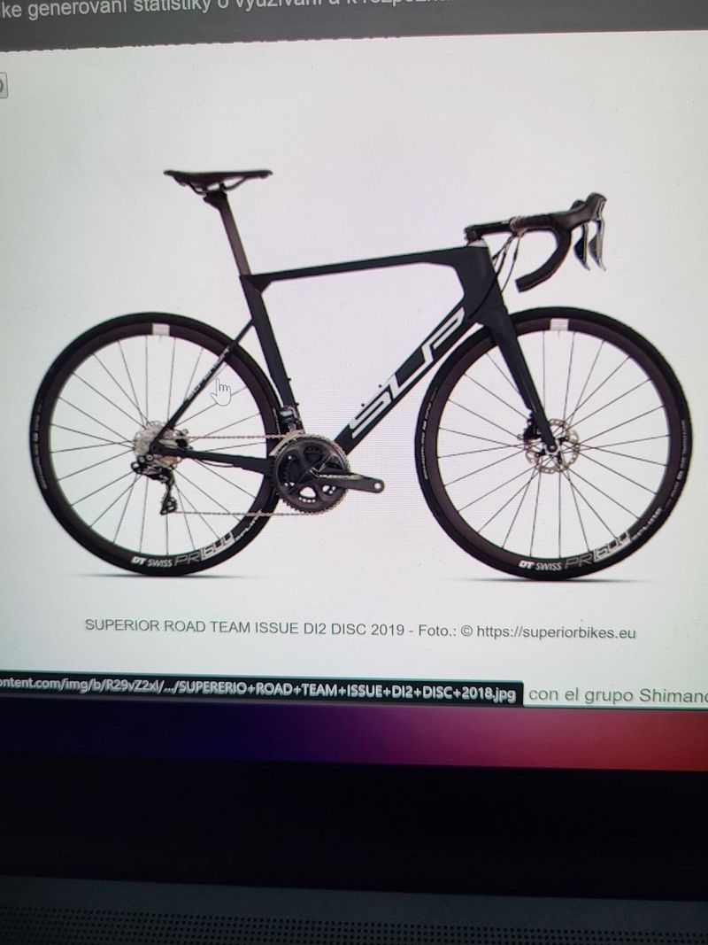 Superior Road Team Issue disc + wattmetr 