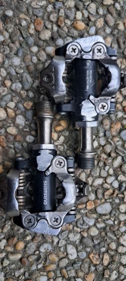 Velmi zachovalé pedaly SPD, Shimano Deore XT