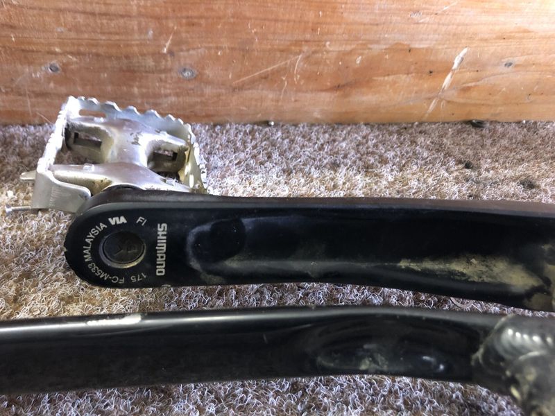Rám FOCUS NORTHERN LITE vel. L + kliky SHIMANO DEORE (175mm)