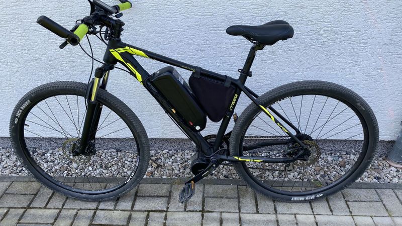Horské kolo MRX s přídavným elektromotorem