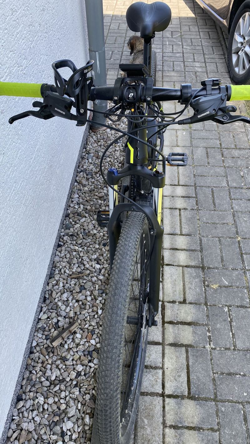 Horské kolo MRX s přídavným elektromotorem
