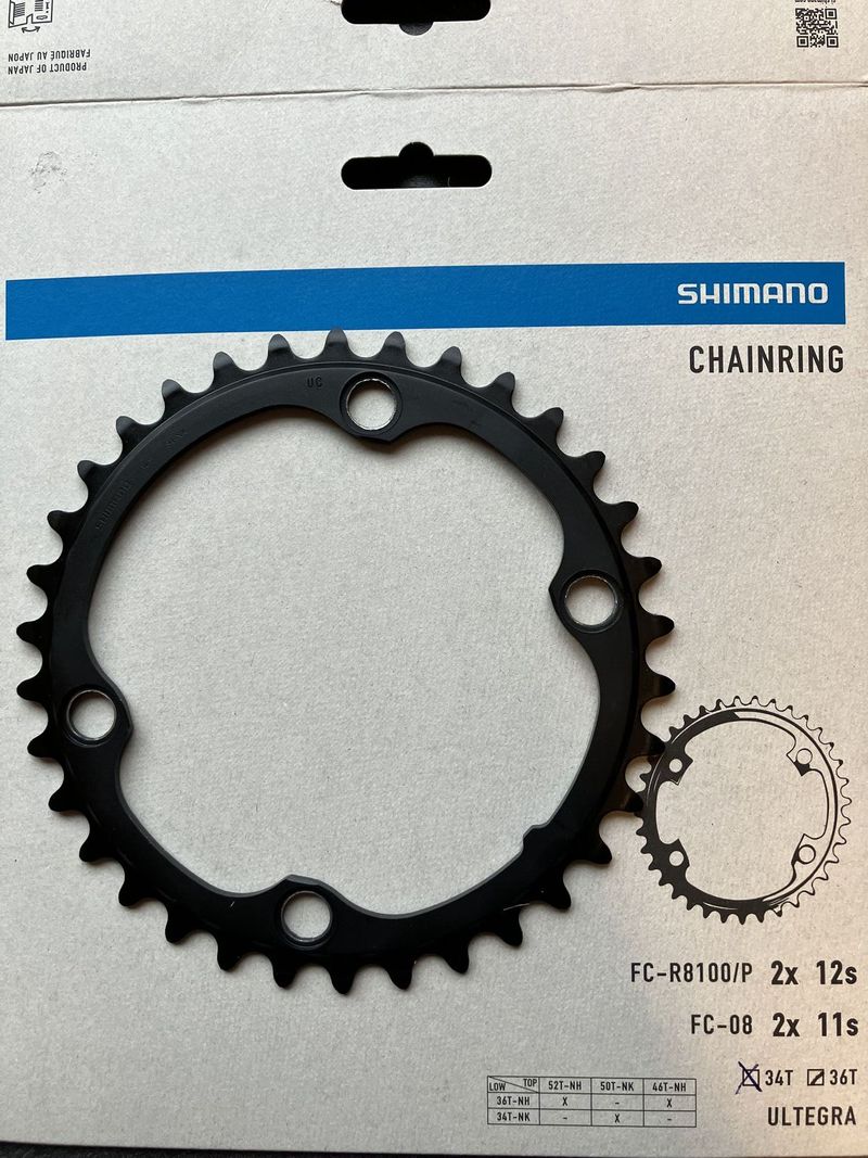 Převodníky Ultegra FC R8100 50-34 12 sp