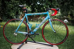 Cinelli Proxima XL, Campagnolo Veloce 9s, Mavic Xsyrium Elite