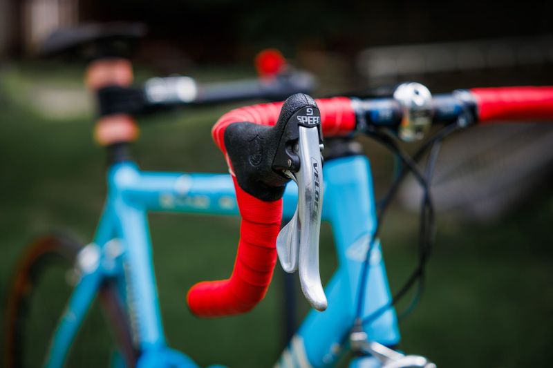 Cinelli Proxima XL, Campagnolo Veloce 9s, Mavic Xsyrium Elite