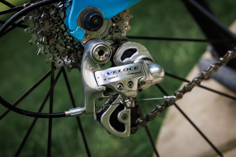 Cinelli Proxima XL, Campagnolo Veloce 9s, Mavic Xsyrium Elite