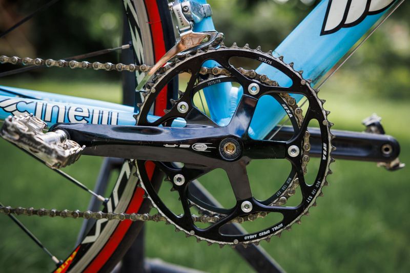 Cinelli Proxima XL, Campagnolo Veloce 9s, Mavic Xsyrium Elite
