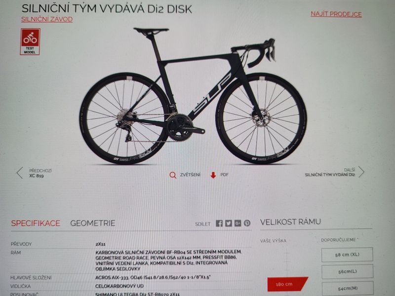 Superior Road Team Issue disc + wattmetr 
