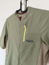 Dámský cyklistický dres Pedaled olive green - L