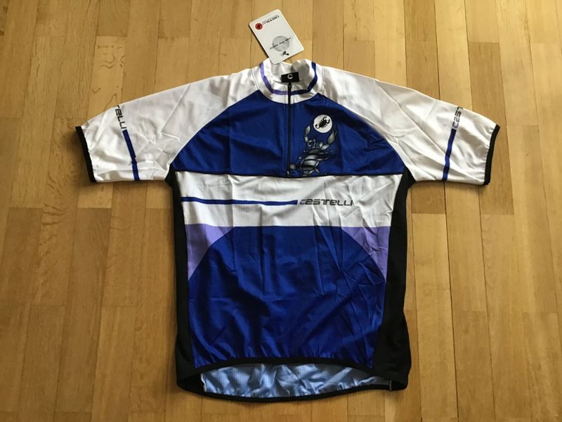 Dres Castelli Scorpione modrý