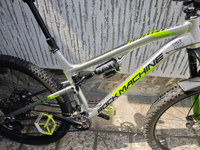 Blizzard TRL 90-29 gloss silver/DVO green/Black L