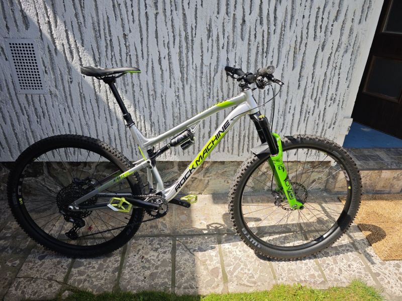 Blizzard TRL 90-29 gloss silver/DVO green/Black L