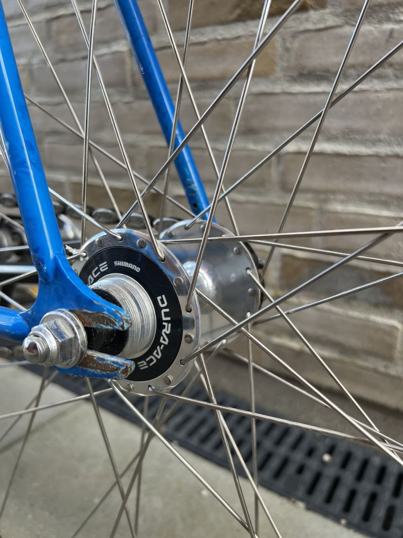Fixed gear, fixie, dráhovka - Gitane