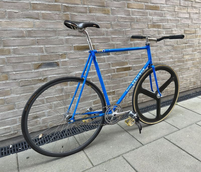 Fixed gear, fixie, dráhovka - Gitane