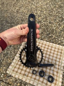 Fatbike kliky Race Face ride + stred