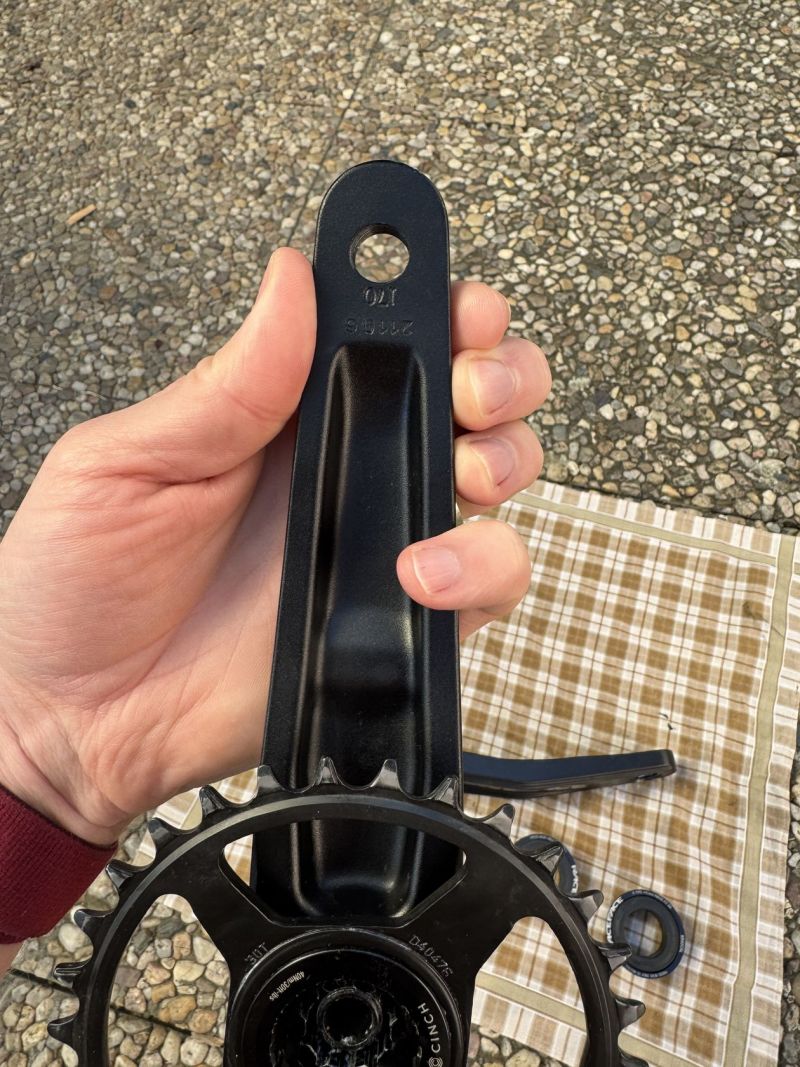 Fatbike kliky Race Face ride + stred