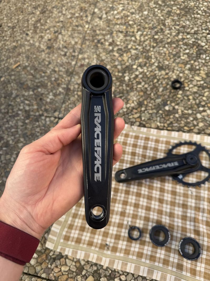 Fatbike kliky Race Face ride + stred