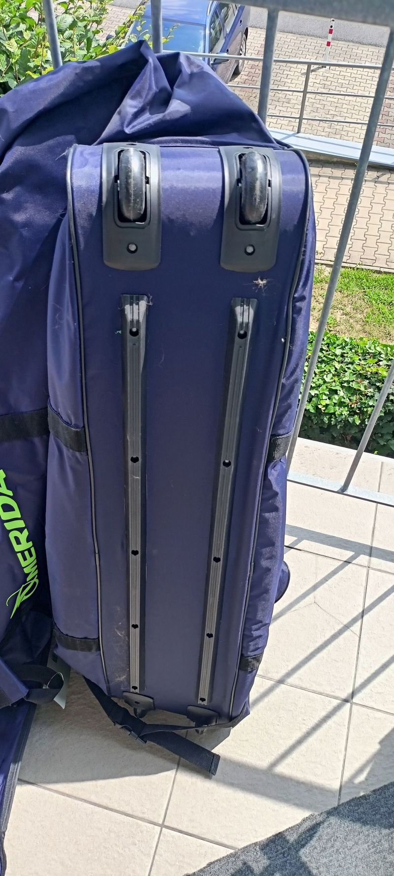Přepravní box polstrovaný a vyztužený a kolo zn. Merida