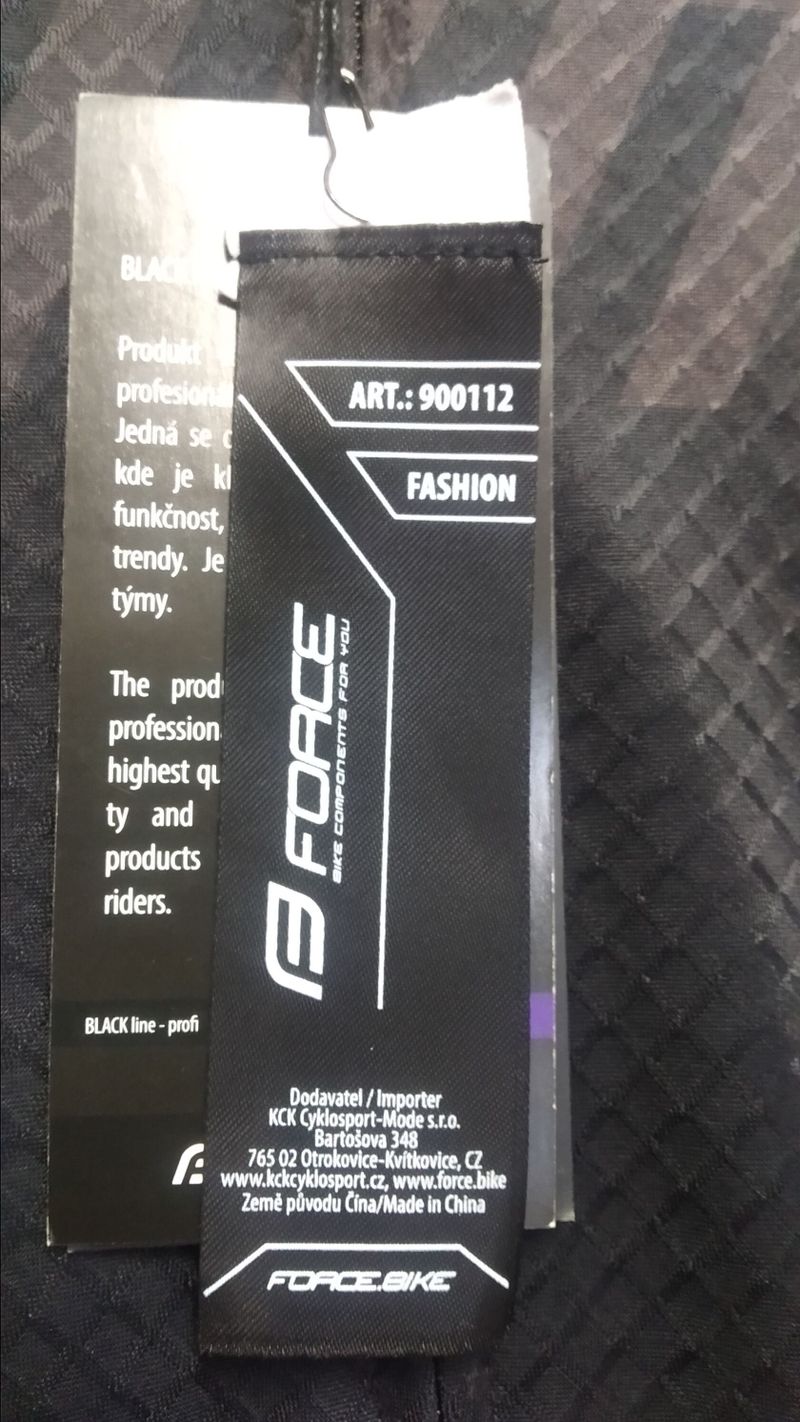 Cyklo komplet dres kraťasy Force