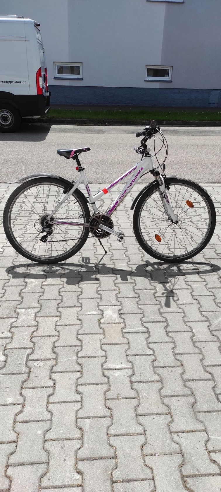 Cyklistické dámské trekingové kolo LEADER FOX