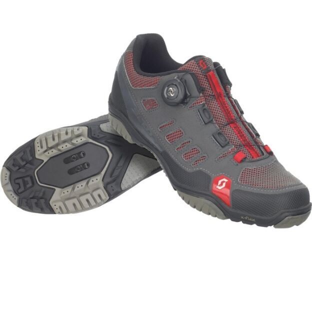 Prodám tretry SCOTT SPORT CRUS-R BOA anthracit/red 