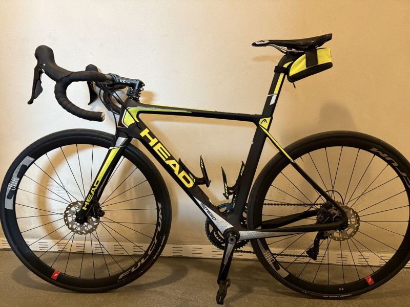 Celokarbonové silniční kolo HEAD I-Speed Team vel. 54