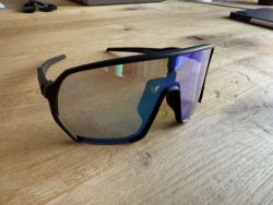 Cyklistické brýle Horsefeathers Archie - black/mirror green