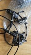 Set Shimano Saint P+Z , 2x Ice Tech Sm-Rt86 203mm 6-bolt