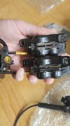 Set Shimano Saint P+Z , 2x Ice Tech Sm-Rt86 203mm 6-bolt