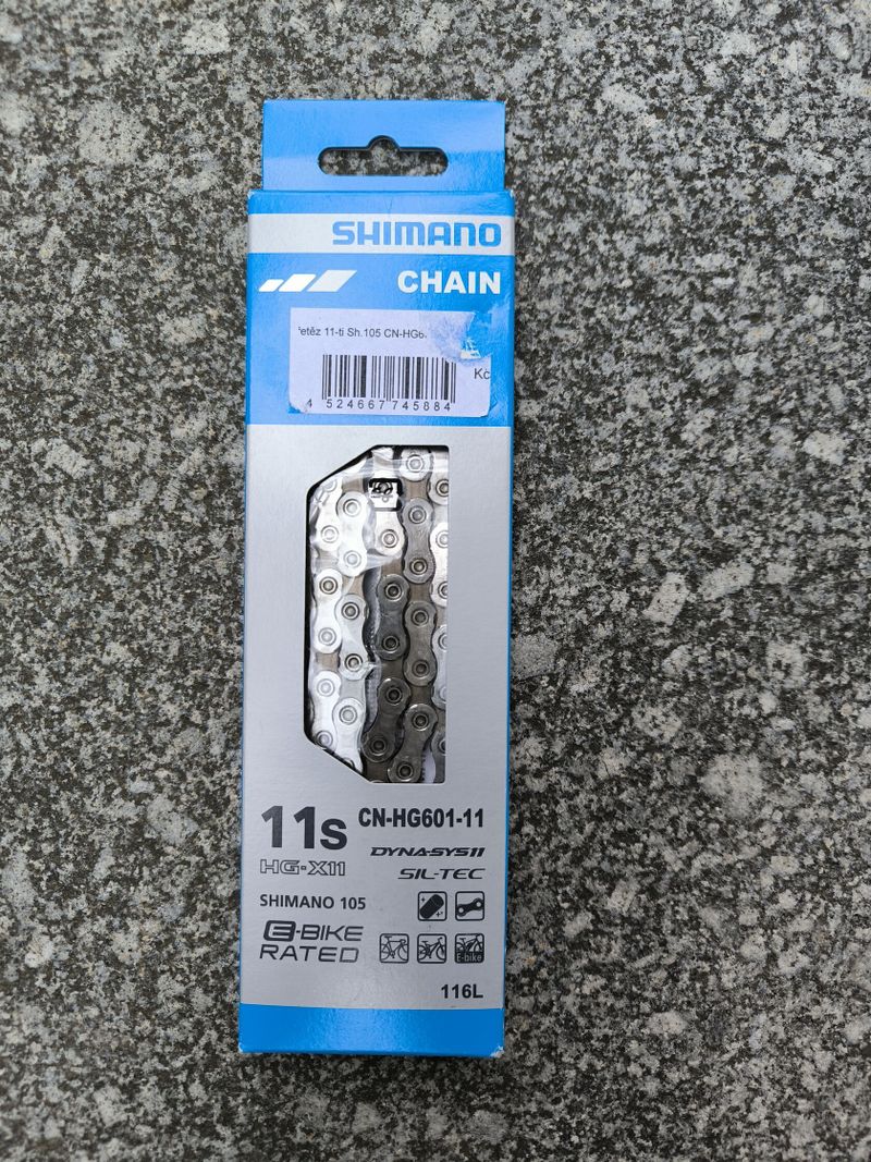 Řetěz Shimano, CN-HG601, 11s, 116 článků, nýt