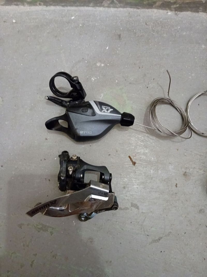 Řazení SRAM X7 a X9 + kliky