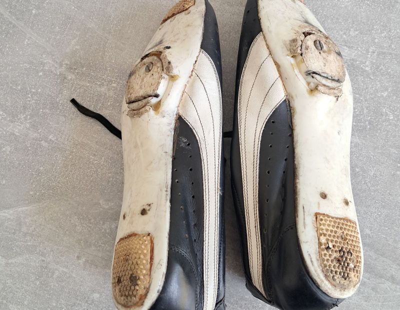 PRODÁNO. Silniční retro tretry Puma - 80. léta