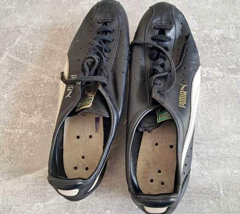 PRODÁNO. Silniční retro tretry Puma - 80. léta